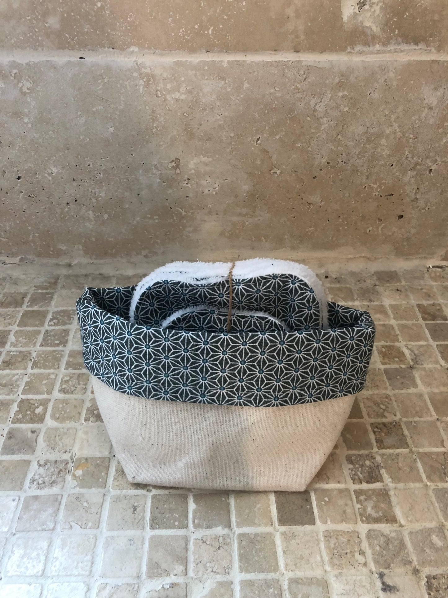 Lingettes lavables en bambou