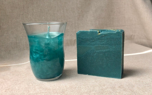 ABYSSES - Savon purifiant Baie de Laurier, Cèdre de l'Atlas & Ortie (pour peaux grasses, acnéiques, à imperfections)        100g