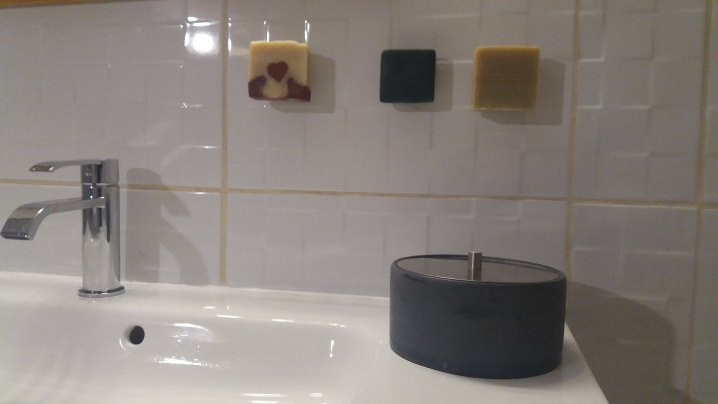 PORTE-SAVON aimanté à ventouse