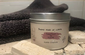 CHANTILLY DE KARITE & CHANVRE - Baume fouetté pour le corps -  Fève de Tonka (60 g)